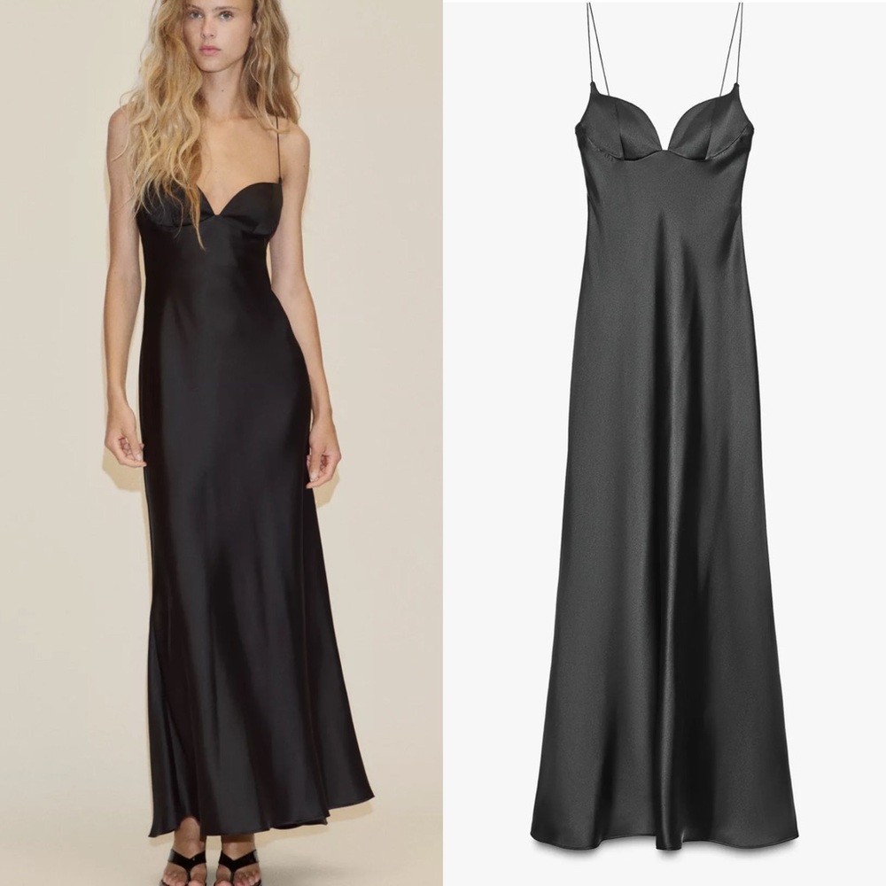 Zara Black Maxi Dress